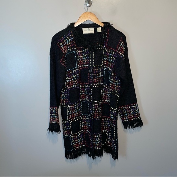 Vintage Design Options Knit Jacket - Picture 1 of 7